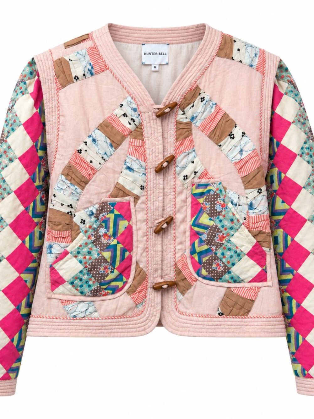 Hunter Bell Atlas cropped quilted jacket
